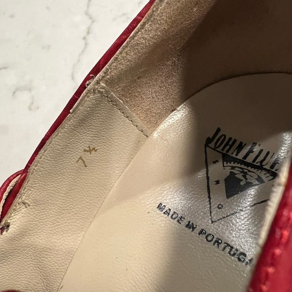 John Fluevog vintage Mary Jane heels, size 7.5 - Picture 7 of 8